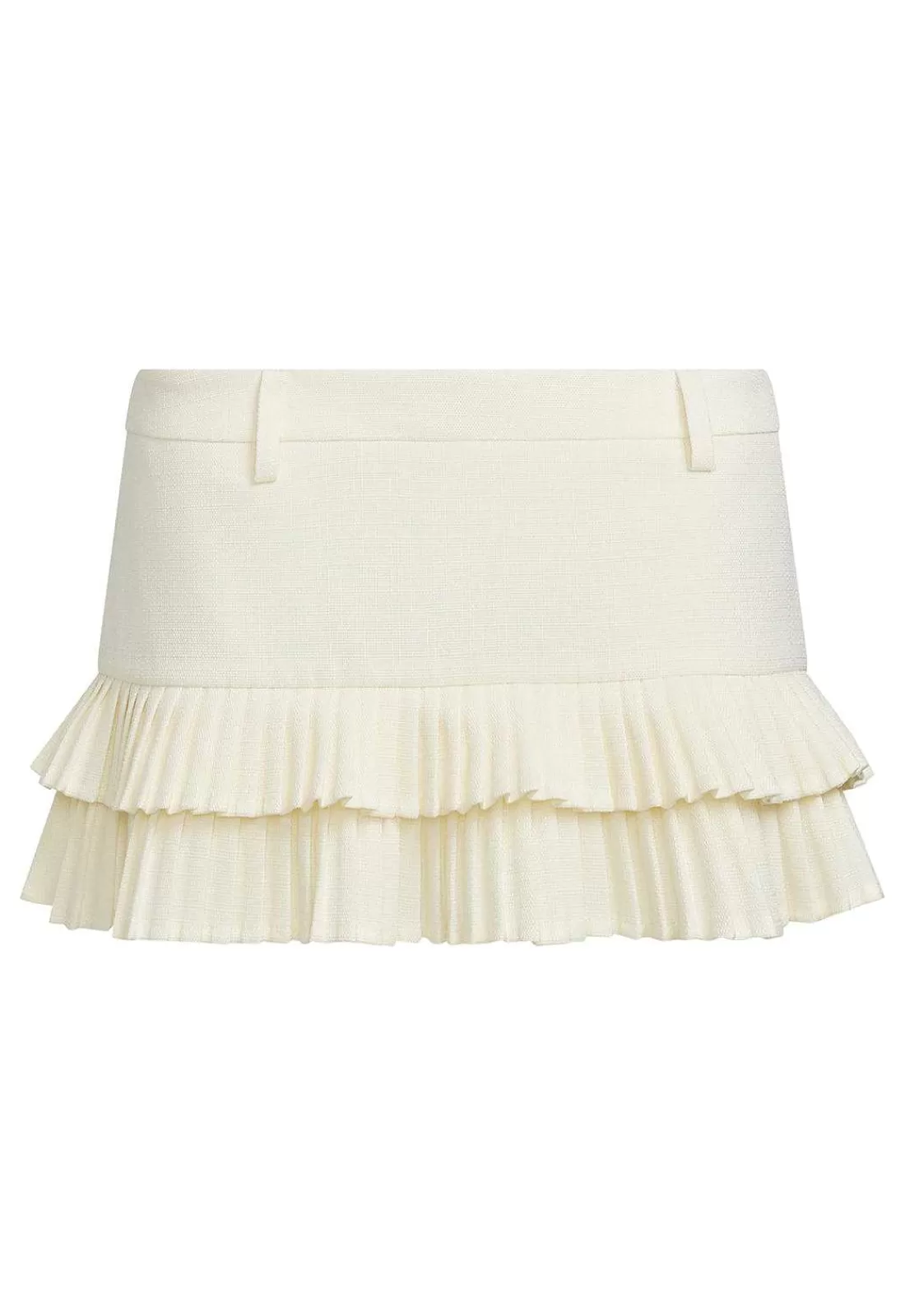 Lioness Skirts^Double Ruffle Mini Skort
