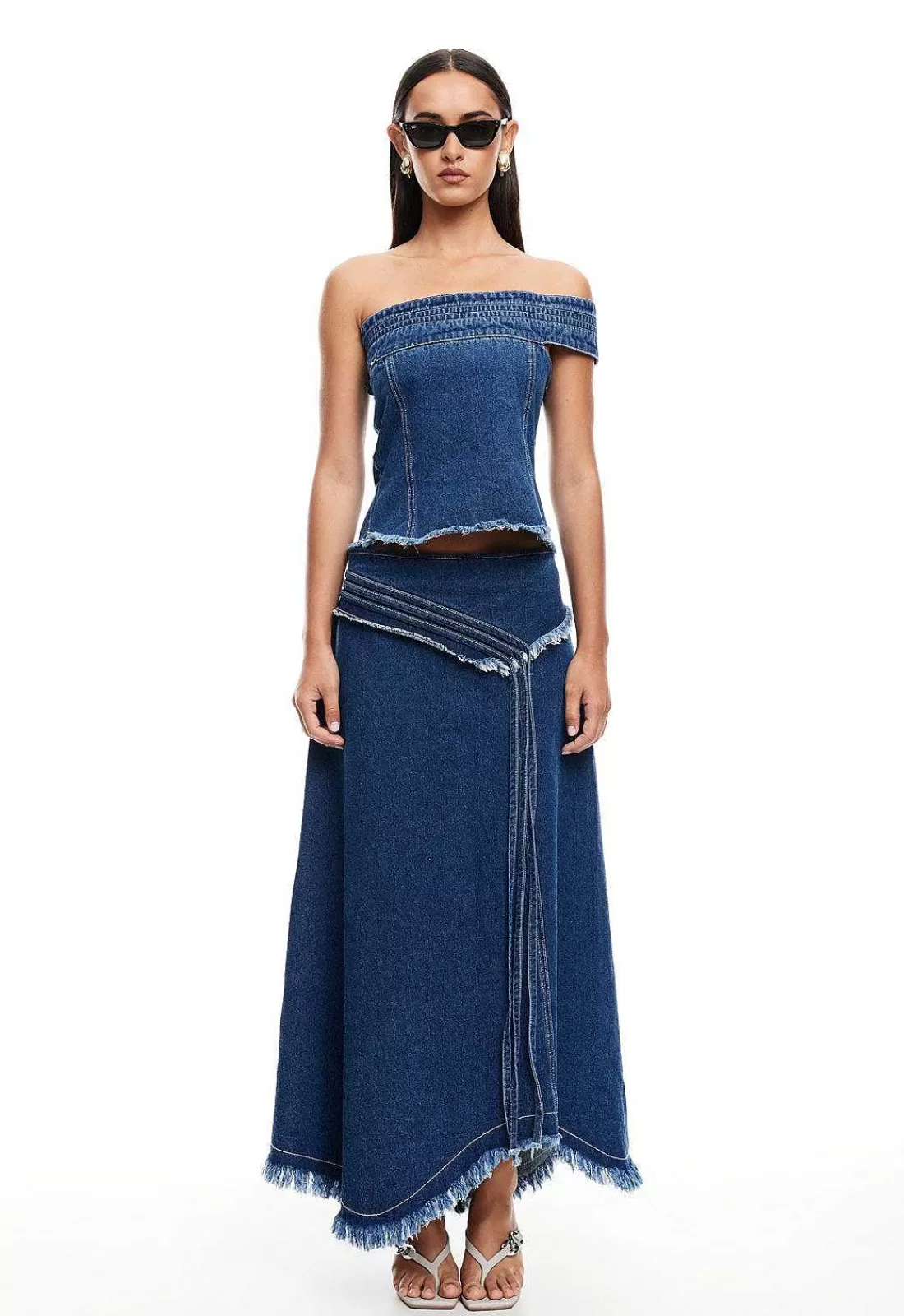 Lioness Skirts^Madame Denim Skirt