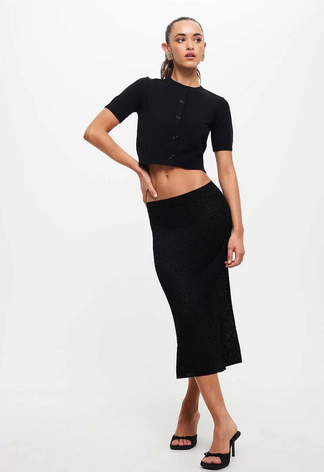 Lioness Skirts^Pure Midi Skirt