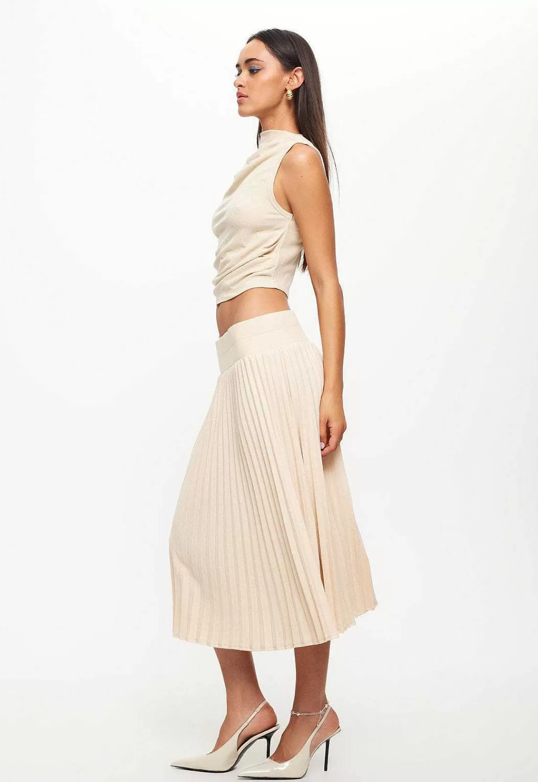 Lioness Skirts^Sydney Pleat Skirt