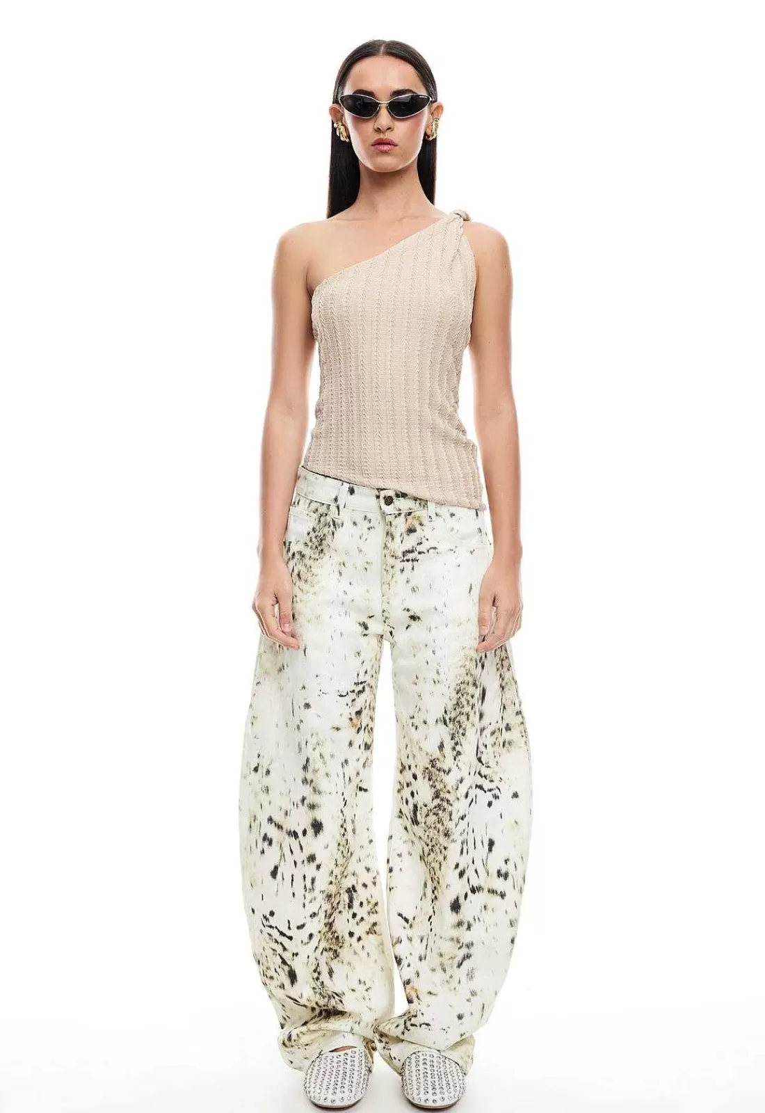 Lioness Tops^Unveiling One Shoulder Top
