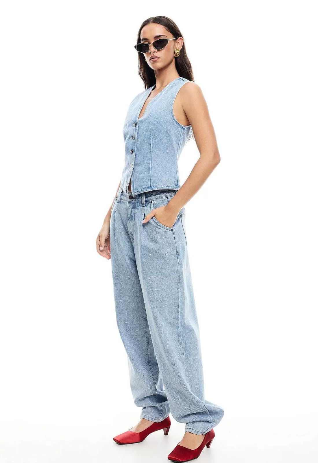 Lioness Tops^Vision Denim Vest